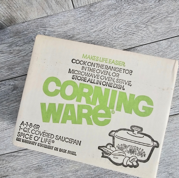 Corningware Spice O' Life 1-Quart Covered Saucepan  - NIB - Picture 5 of 9